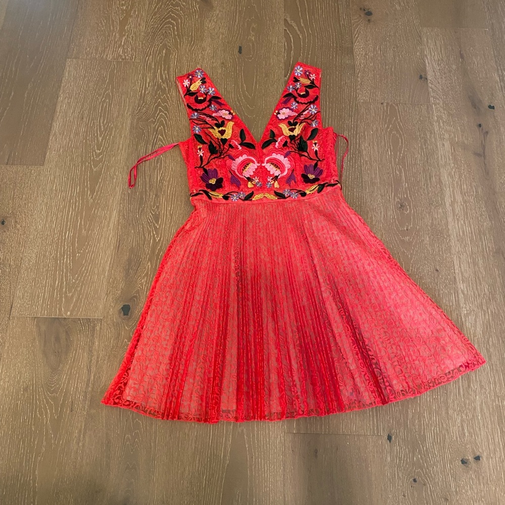 French connection Embroidered dress